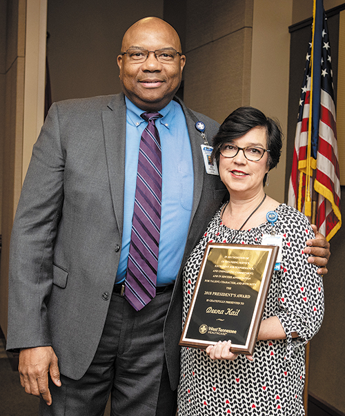 2018 President's Award Presented to Deena Kail